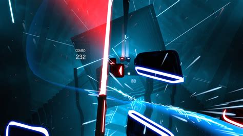  Beat Saber - A Rhythmic Symphony of Neon Blocks and Lightsabers!